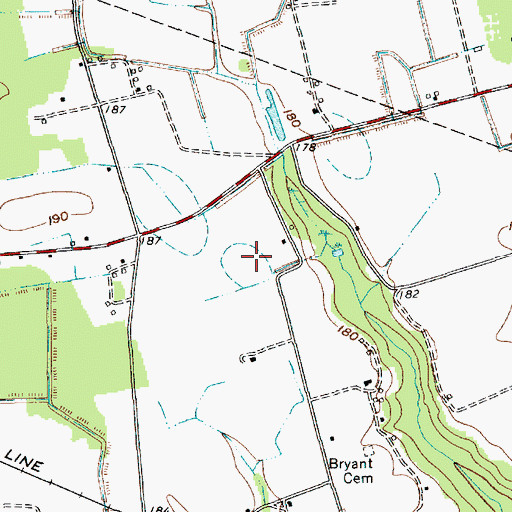 Topographic Map of Swan Lake (historical), SC