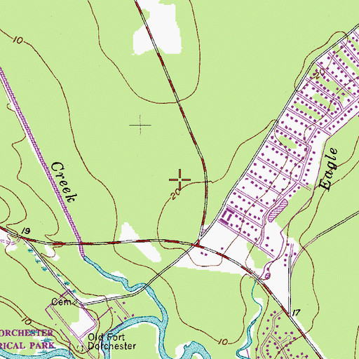 Topographic Map of Coventry Place, SC