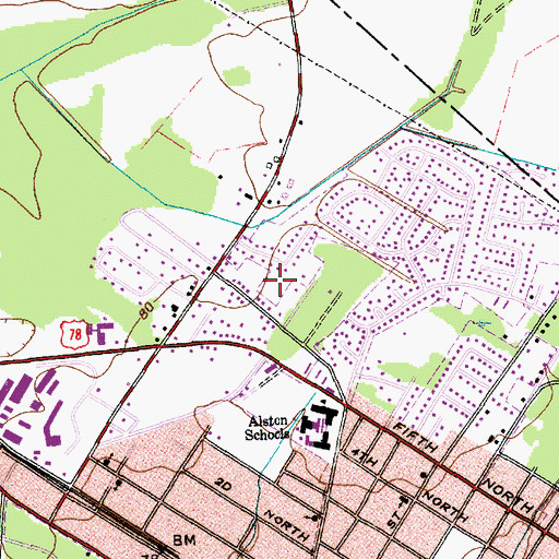 Topographic Map of Robynwyn, SC