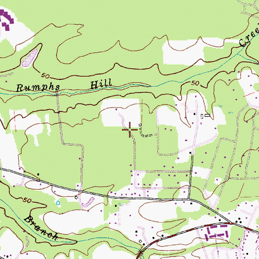 Topographic Map of Trotters Ridge, SC