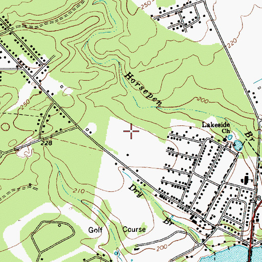 Topographic Map of Dunlap Terrace, SC