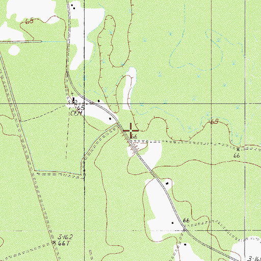 Topographic Map of Good Hope School (historical), SC