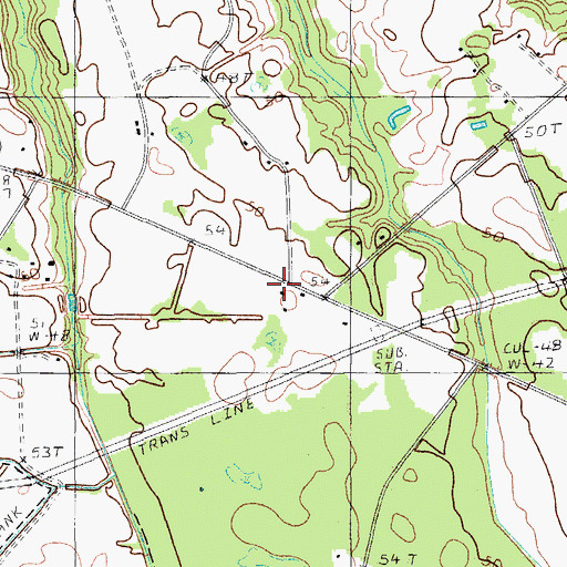Topographic Map of Holiness Church (historical), SC