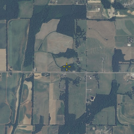 Aerial/Satellite Image of Oakland Spring, AL