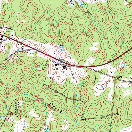Topographic Map of Lancaster County Home, SC