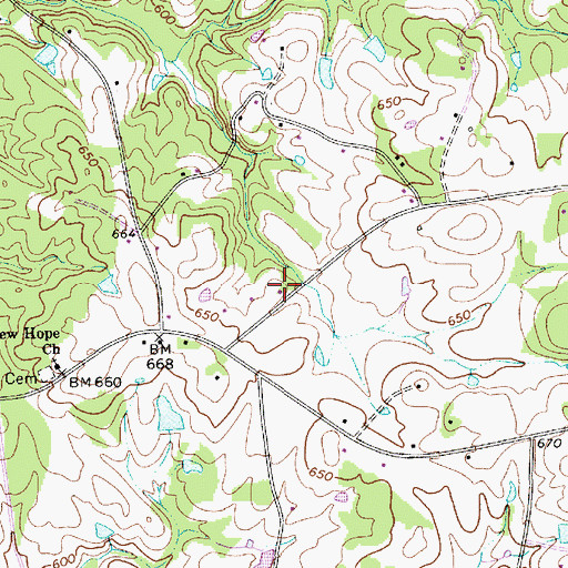 Topographic Map of Union School (historical), SC