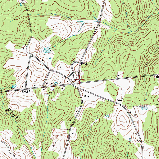 Topographic Map of Union School (historical), SC