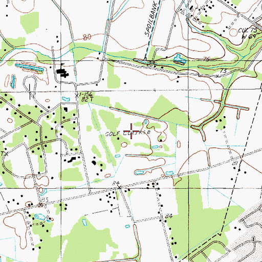 Topographic Map of Lake City Country Club, SC