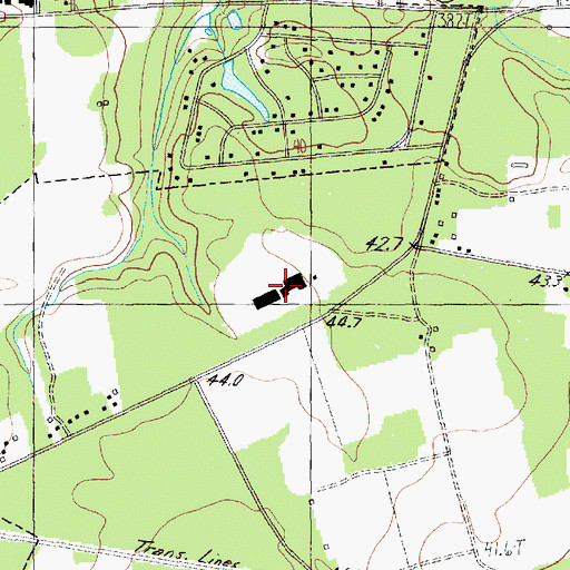 Topographic Map of Wilson High School, SC