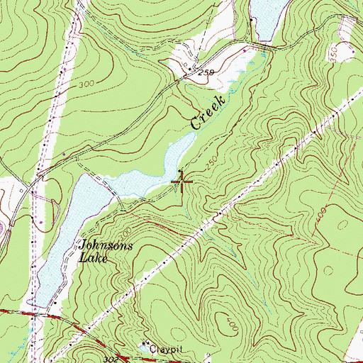 Topographic Map of Barretts Church (historical), SC