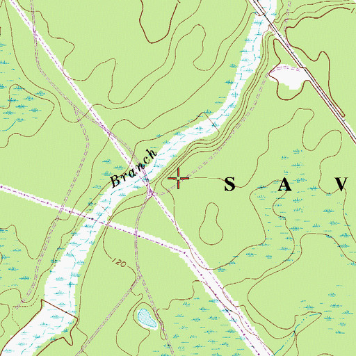 Topographic Map of Friendship Church (historical), SC