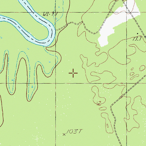 Topographic Map of Pauls Plantation (historical), SC