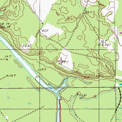 Topographic Map of South Carolina Gun Club, SC