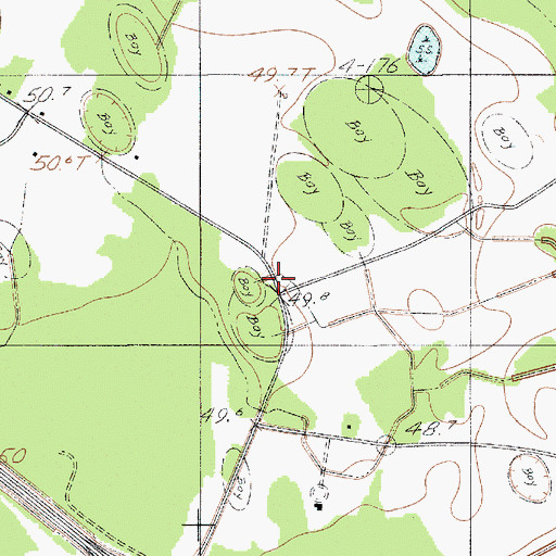 Topographic Map of Fair School (historical), SC