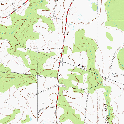 Topographic Map of Fairview School (historical), SC