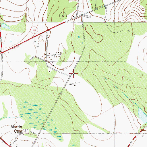 Topographic Map of Good Will School (historical), SC