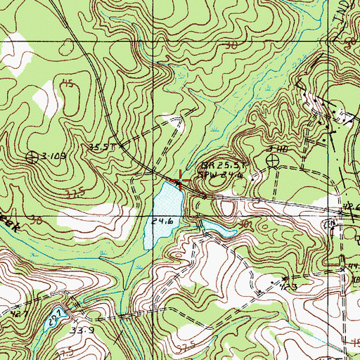 Topographic Map of Haileses Mill (historical), SC