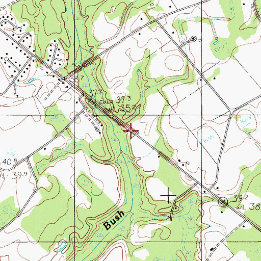 Topographic Map of Ireland School (historical), SC
