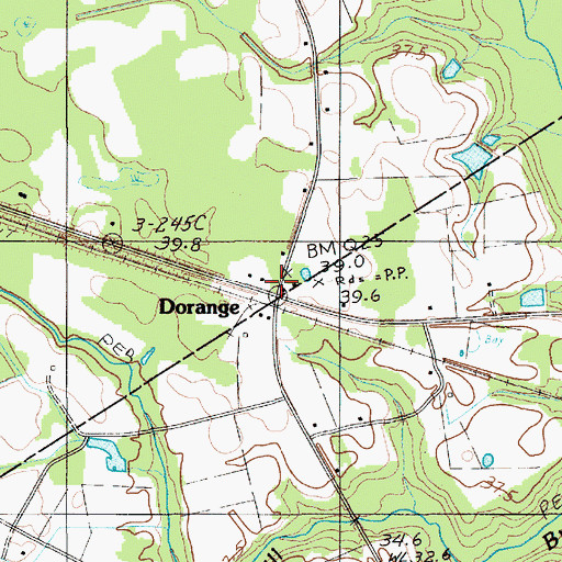 Topographic Map of Joint School (historical), SC