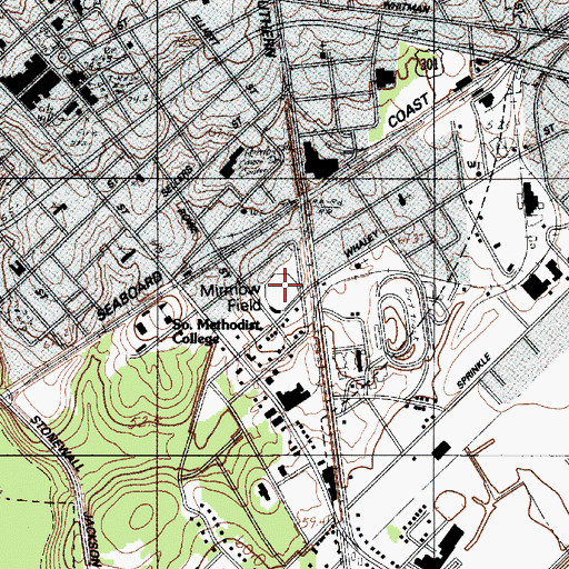 Topographic Map of Mirmow Field, SC