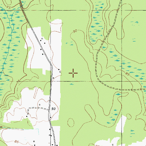 Topographic Map of Powell Bay School (historical), SC