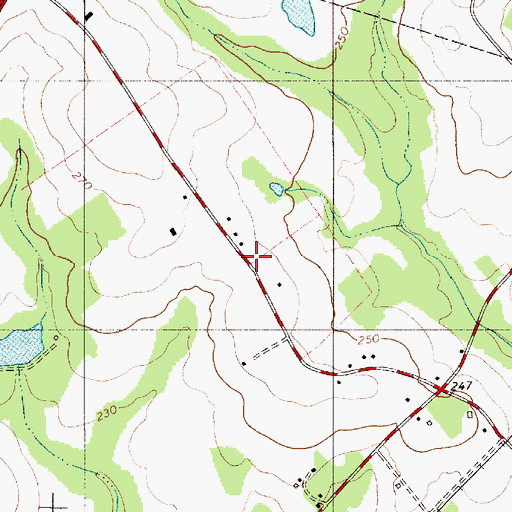 Topographic Map of Prince School (historical), SC