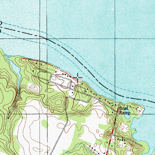 Topographic Map of Red Bank Landing, SC