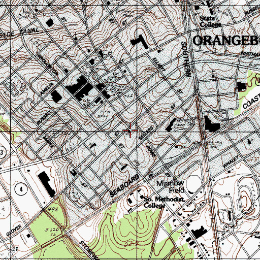 Topographic Map of William Chapel African Methodist Episcopal Church, SC