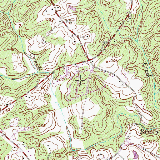 Topographic Map of Forest Acres, SC