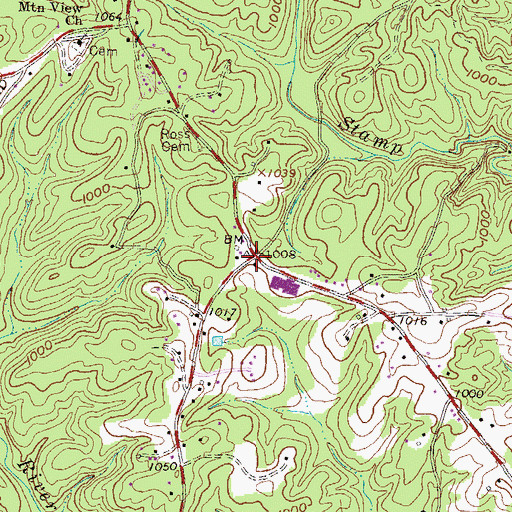 Topographic Map of Fort George School (historical), SC