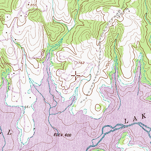 Topographic Map of Friendship Shores, SC