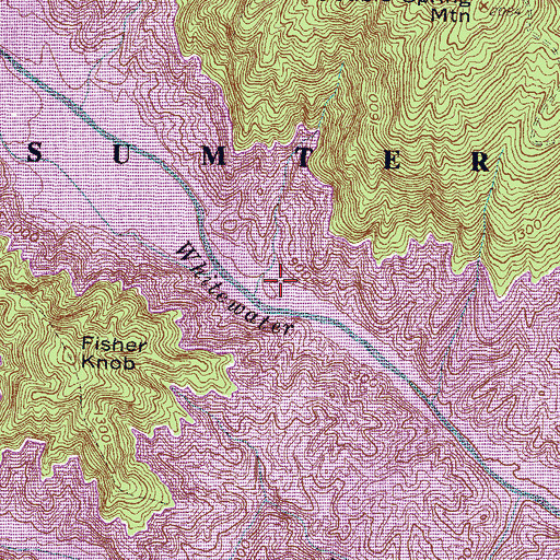 Topographic Map of Hemlock Club (historical), SC