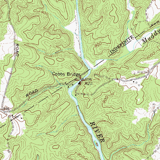Topographic Map of Pitts Mill (historical), SC