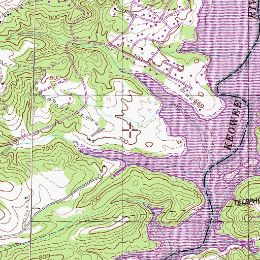Topographic Map of Stone Haven, SC