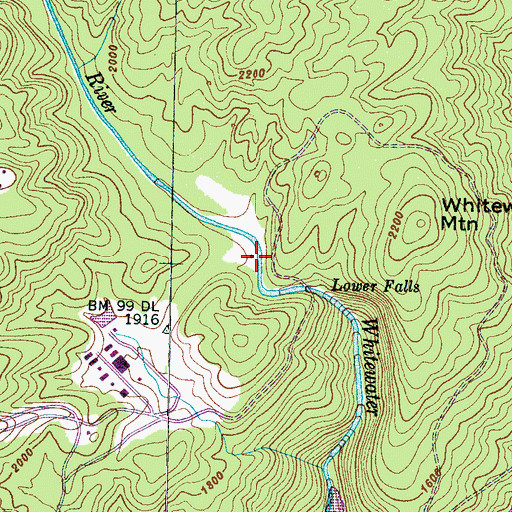 Topographic Map of Tri-State Club (historical), SC