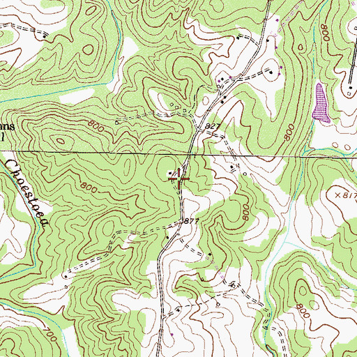 Topographic Map of Union School (historical), SC