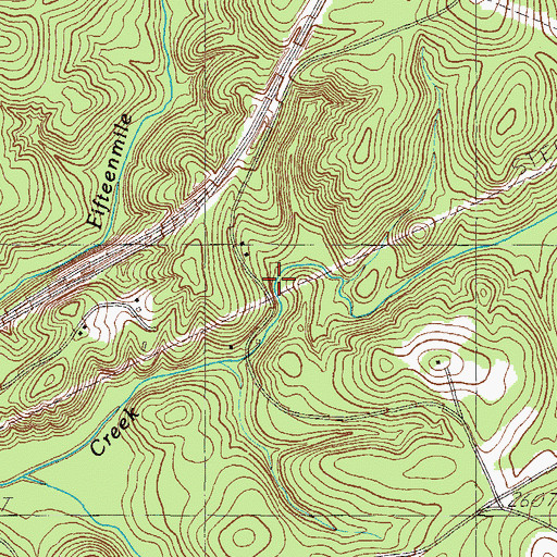 Topographic Map of Symmes Mill (historical), SC