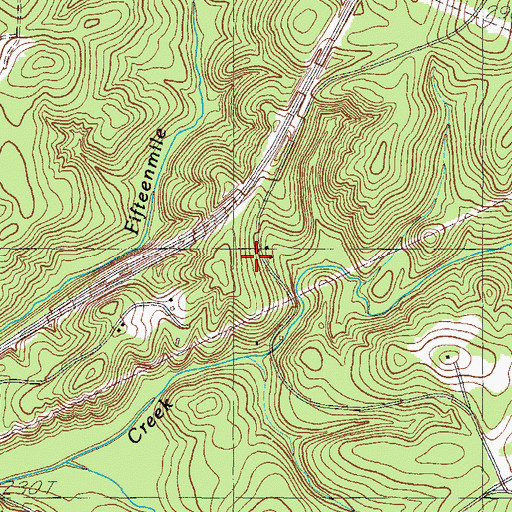 Topographic Map of Symmes School (historical), SC
