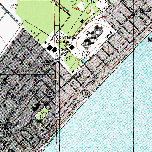 Topographic Map of East Chester, SC