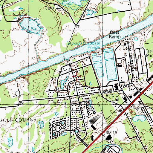 Topographic Map of Forest Lake, SC