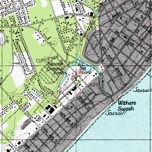 Topographic Map of Friendship Baptist Church, SC