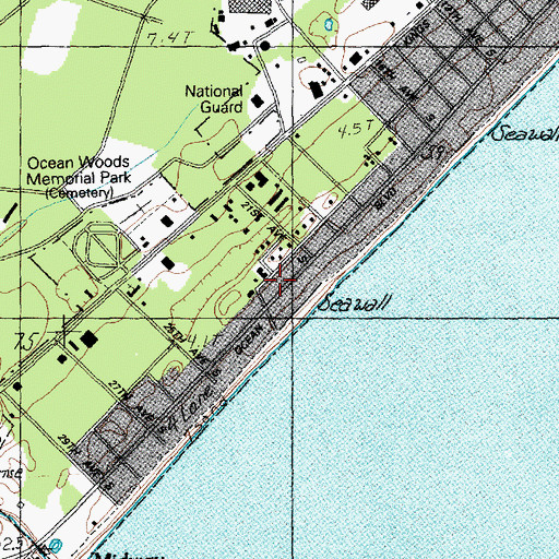 Topographic Map of Hurl Rocks, SC