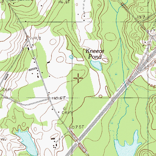 Topographic Map of Althea (historical), SC