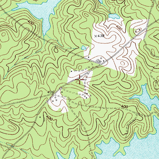 Topographic Map of Climax School (historical), SC