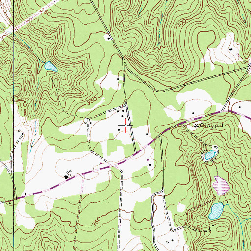 Topographic Map of Culler School (historical), SC
