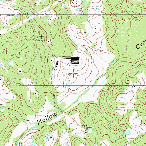 Topographic Map of Derrick Cemetery, SC