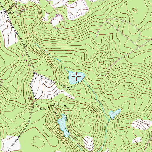 Topographic Map of Durham Pond, SC