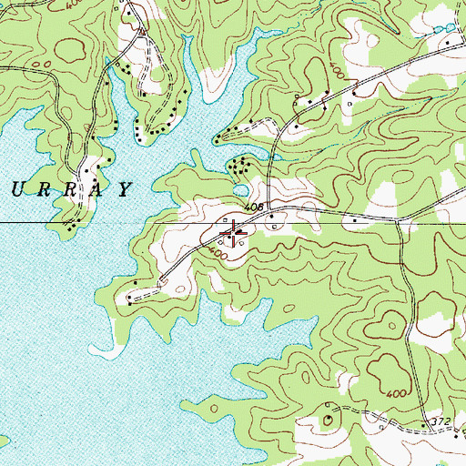 Topographic Map of Dutchman Shores, SC
