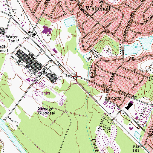 Topographic Map of Leaphart, SC