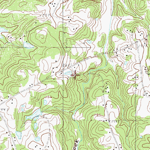 Topographic Map of Lightner - Christian Cemetery, SC